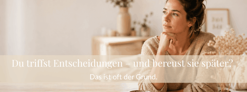 Sich selbst vertrauen – warum du dir nicht glaubst