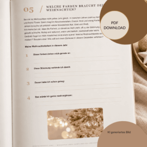 Mockup Weihnachtskompass Farben